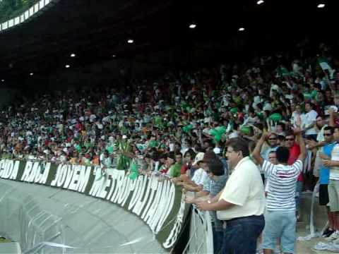 Metropolitano 1 x 1 Joinville - Entrada do Metrô