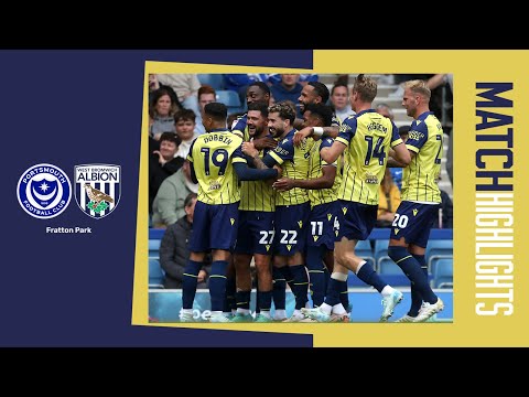 Magic Mowatt shines at Fratton Park  🪄 | Portsmouth 0-3 Albion | MATCH HIGHLIGHTS