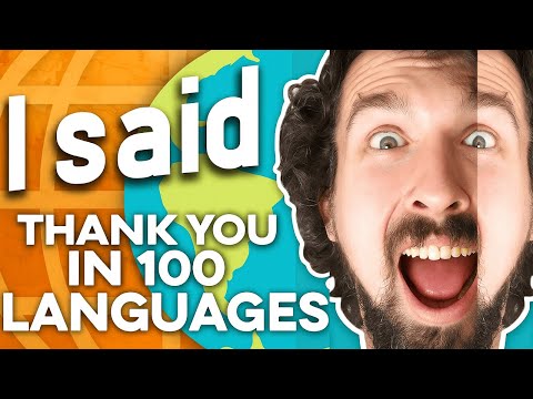 How To Say Thank You In 100 Different Languages With Pronunciation (In 100 Different Locations🌍)