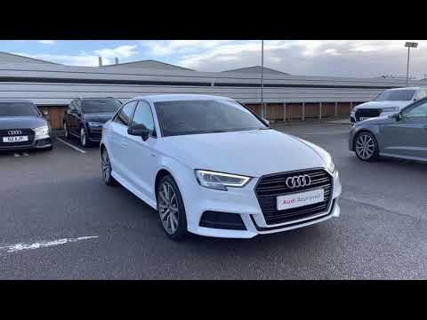 Approved Used Audi A3 Saloon Black Edition 1.5 TFSI - Crewe Audi