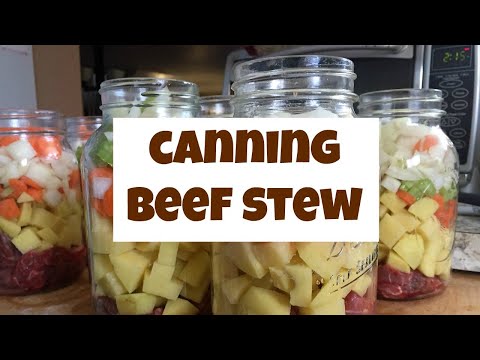 Canning Beef Stew