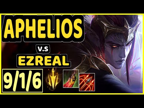JESKLA (APHELIOS) vs EZREAL - 9/1/6 KDA BOTTOM ADC CHALLENGER GAMEPLAY - EUW