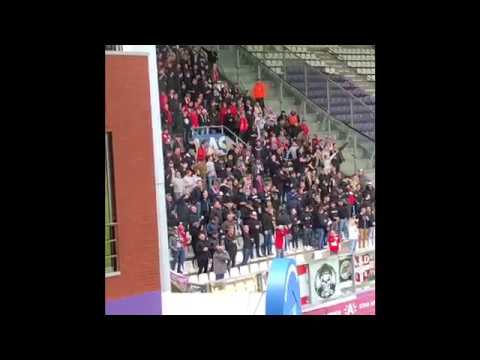 29/04/2018 Sfeer RAFC fans op Beerschot-Wilrijk