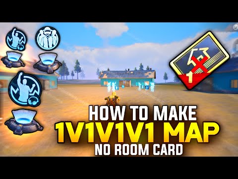 How to Make 1v1v1v1 Wow Map | Wow Map No Room Card Map | 1v1 No Room Card Map Totorial | Wow Tips