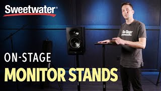 Video thumbnail for On-Stage Stands SMS6000-P Studio Monitor Stands Demo by Sweetwater