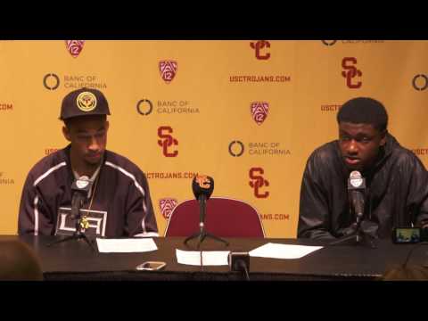 USC Men's Basketball: McLaughlin and Metu Presser vs. Troy