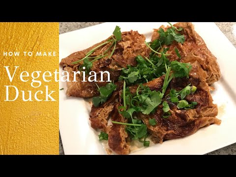 How to Make Asian Vegetarian Duck (素烧鸭)