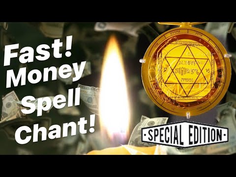 Money Spell chant! For instant Manifestation!! Fast results! Quick cash! 4K Visuals 🎧