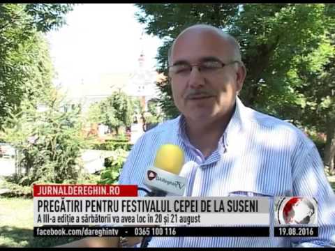PREGĂTIRI PENTRU FESTIVALUL CEPEI DE LA SUSENI (2016 08 19)