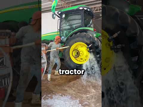 Why Are Tractor Tires Filled With Water Instead of Air?