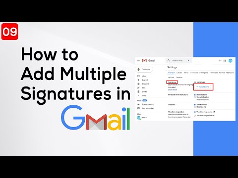 How to Add Signature in Gmail in Hindi | Gmail me Signature Kaise Add Kare | gmailsignature