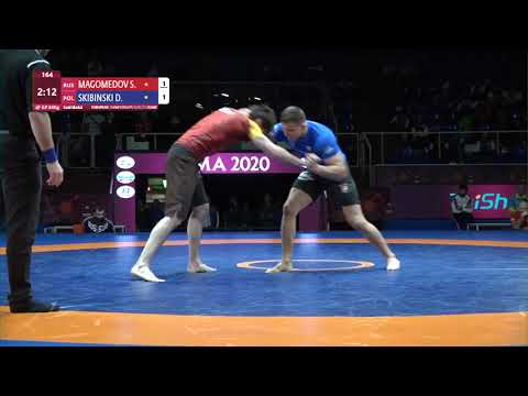 GOLD Men's GP No-Gi - 84 kg: S. MAGOMEDOV (RUS) v. D. SKIBINSKI (POL)
