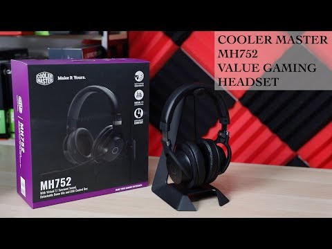 Cooler Master MH752 - Value Gaming Headset With Virtual 7.1 Surround Sound