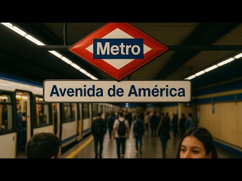 Estação nova Avenida de América COMO LLEGAR Madrid e Autobuses