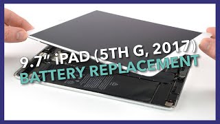 Apple iPad 9.7" (5th Generation) | Battery Replacement | Step by Step! 📱 🪫