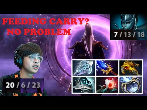23SAVAGE VOID SPIRIT HAS TO CARRY THIS FEEDING PA. TOP LEVEL SEA GAMEPLAY INTENSE BATTLE VS PUCK!