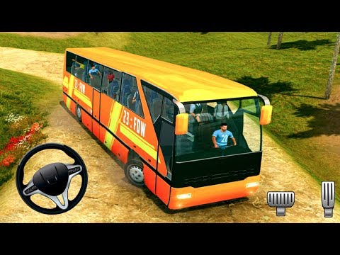 Mountain Bus Driver Simulator 2019 - Offroad Bus Driving - Android Gameplay