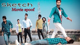 (Sketch)Movie Best Action Scenes(2023)//Vikram Tamil Movie Hindi Dubbed//Action Spoof//Sanju&Vishal