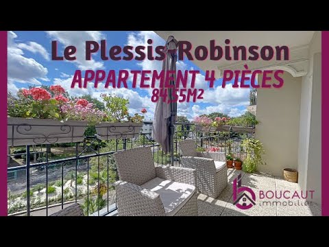 Achat Appartement T4 proche Marché,  Le Plessis-Robinson -  84,55m² avec Balcon