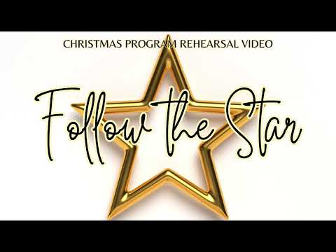 Follow the Star: Lyric Video with Full Accompaniment