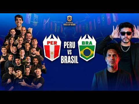 PERÚ VS BRASIL | 👑 Kings World Cup Nations 2026 👑