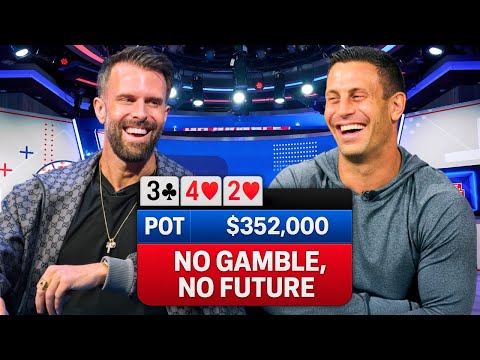 $352,000 with ACE-HIGH?! MASSIVE CLASH on No Gamble, No Future!