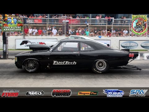 Opala V8 nitro - Diego Busato - 23º Festival Força Livre de Arrancada