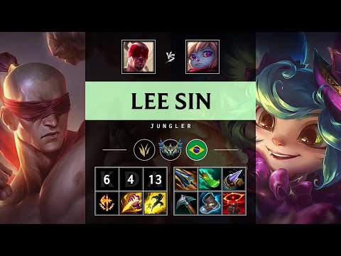 Lee Sin Jungle vs Poppy: Unstoppable - BR Challenger Patch 14.24