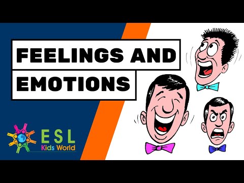 😀Feelings and Emotions for Kids | Preschool Learning for ESL