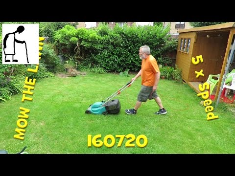 Mow the lawn 160720 - Time Lapse effect