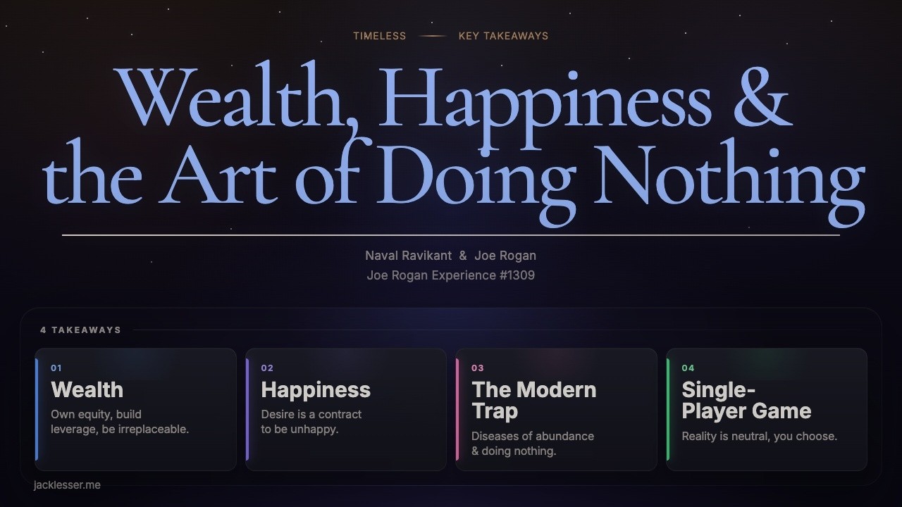 Naval Ravikant x Joe Rogan