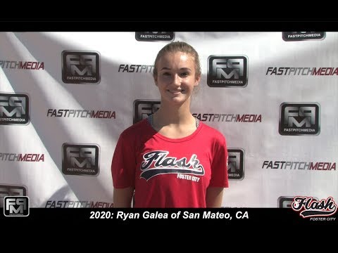 2020 Ryan Galea Pitcher and Shortstop Softball Skills Video - Flash