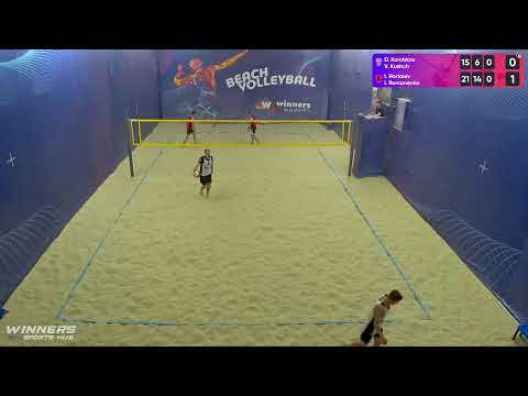 15:45 D.Korobkov / V.Kushch - I.Horiaiev / I.Romanenko | Winners Beach Volleyball
