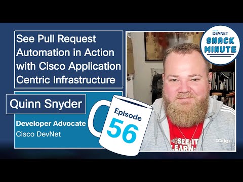 See Pull Request Automation in Action with Cisco Application Centric Infrastructure (ACI). Ep 56.