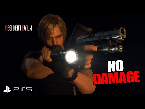 Unleashing Fear: Aggressive Resident Evil 4 Remake Gameplay on PS5 [No Damage]