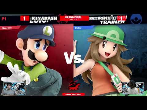 Shark Tank #63 Grand Final DF  RetroPix (Pokemon Trainer) Vs Krune  Kiyarash (Luigi) SSBU Tournament
