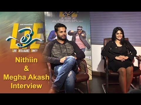 Nithin and Megha Akash Interview about Lie