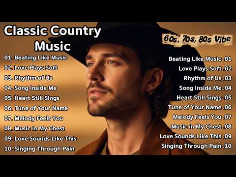 Beating Like Music, Country Oldies Love Songs 70s 80s Nonstop - Classic Country Music