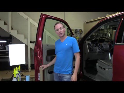 Pre Cut Tint Kit Front Window Installation--Any Vehicle