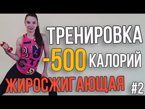 Сжечь 500 калорий | Жиросжигающая тренировка на все тело | тренировка дома