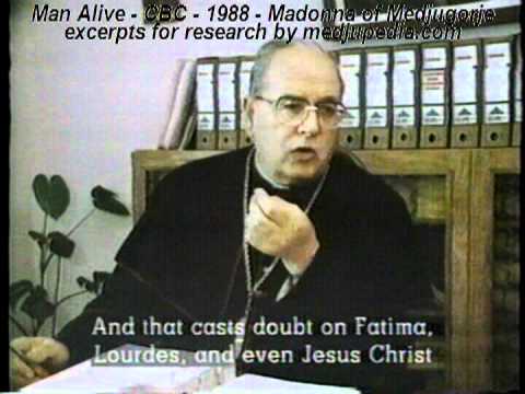 Mgr Pavao Zanic Man Alive CBC 1988 Madonna of Medjugorje excerpts for research by medjupedia