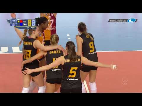 Galatasaray SK ISTANBUL outlast Dinamo MOSCOW in a rally that is not for the faint-hearted