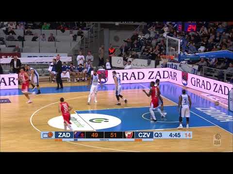 ABA Liga 2017/18 highlights, Round 9: Zadar - Crvena zvezda mts (20.11.2017)