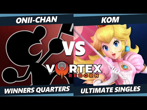 Vortex Legends 19 - Onii-Chan (Game & Watch) Vs. KOM (Peach) SSBU Ultimate Tournament