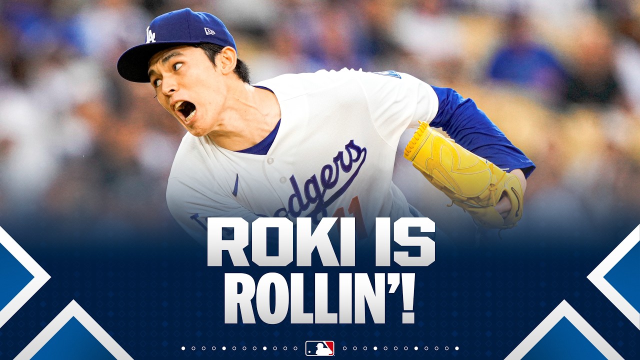 Dodgers' Roki Sasaki has been ROLLING over his last six starts! (2.31 ERA in last six games!)