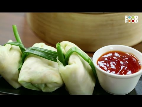 Cabbage Wrap Recipe| Healthy & Easy Stuffed Cabbage Wrap Recipe| Cabbage Wrapped Dim Sum | FoodFood