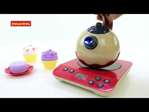 Миниатюра изображения товара Блендер игрушечный Bondibon Кухня и чистота с продуктами / ВВ5380