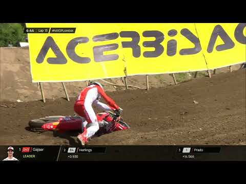 Herlings is the strongest in MXGP Race 1! Herlings vs Gajser | MXGP of Lombok 2024