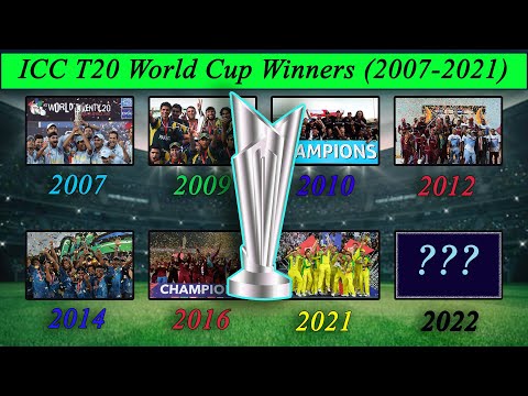 ICC T20 World Cup Winners (2007-2021) | Final Scorecard | Most Runs | Most Wickets || Smart Data