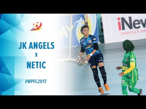 Jaya Kencana Angels (5)  vs (0) Netic Ladies Cibinong - Women Pro Futsal League 2017
